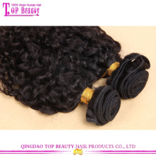 Wholesale top quality unprocessed virgin indian curl hair extensions 100% loose human hair bulk extension